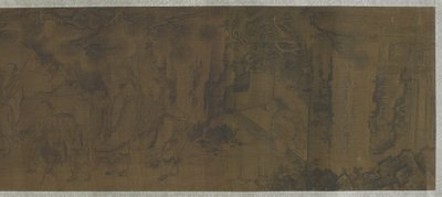 Immortels taoïstes dans les montagnes - Ming Dynasty Chinese School