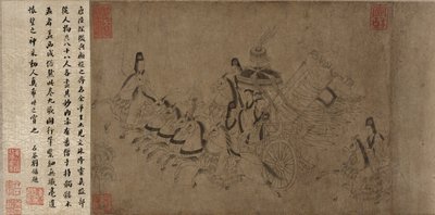 Nymphe de la rivière Luo - Ming Dynasty Chinese School