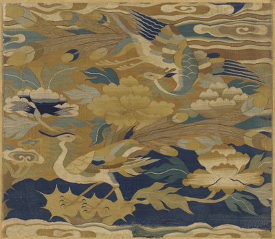 Phénix et pivoines, 14e-15e siècle - Ming Dynasty Chinese School
