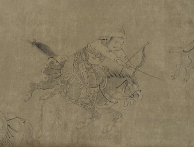 La captivité de Cai Wenji, XIVe-XVe siècle - Ming Dynasty Chinese School