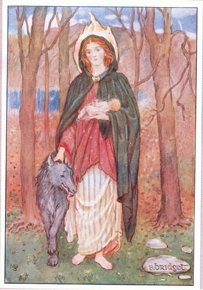 Sainte Brigitte du Manteau - Minnie Didbin Spooner