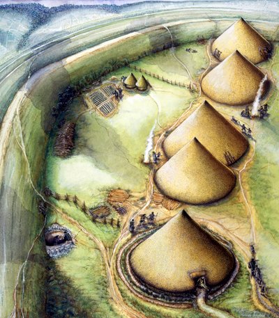 Château de Maiden, Ve siècle av. J.-C., 1990-2010 - Miranda Schofield