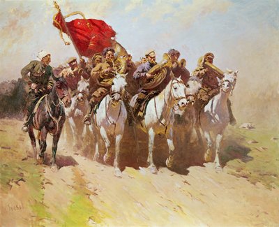 Fanfare de la 1ère Armée montée, 1934 - Mitrofan Borisovic Grekov