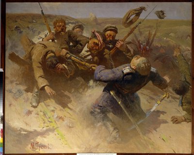 Une contre attaque a Tsaritsin en 1919 - Mitrofan Borisovic Grekov