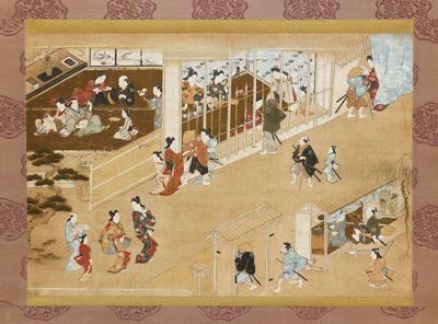 Quartiers de plaisir de Yoshiwara - Miyagawa Chōshun