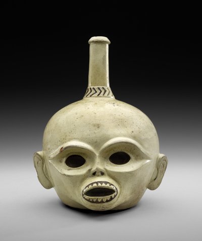 Vaisseau crâne - Moche Moche