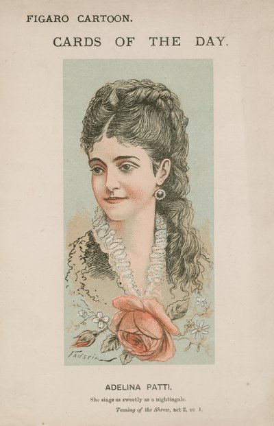 Adelina Patti, elle chante aussi doucement qu