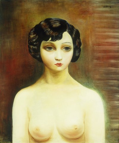 Buste de Jeune Femme ; Bust of a Young Woman - Moise Kisling