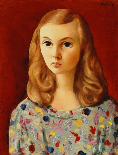 Portrait de femme - Moise Kisling