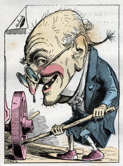 Allégorie du Sénat français au 19e siècle - Moloch