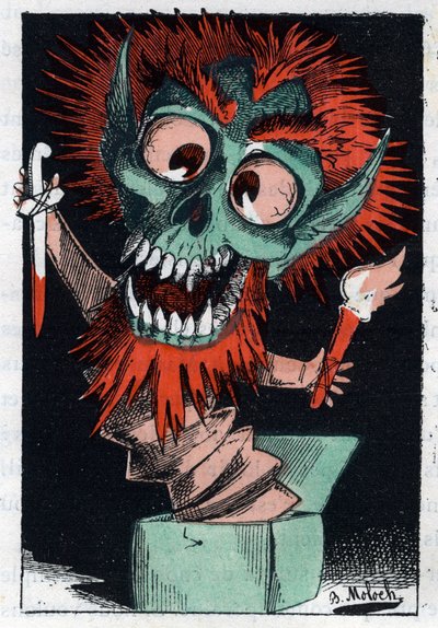 Allégorie du péril social au XIXe siècle - Moloch