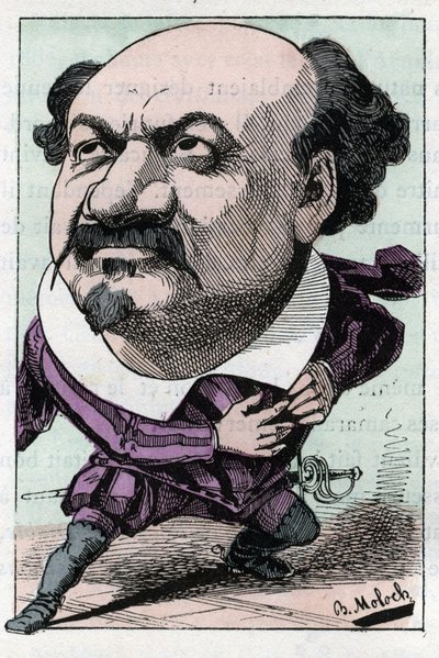 Portrait de François Pierre Villaret (1830-1896) ténor de l