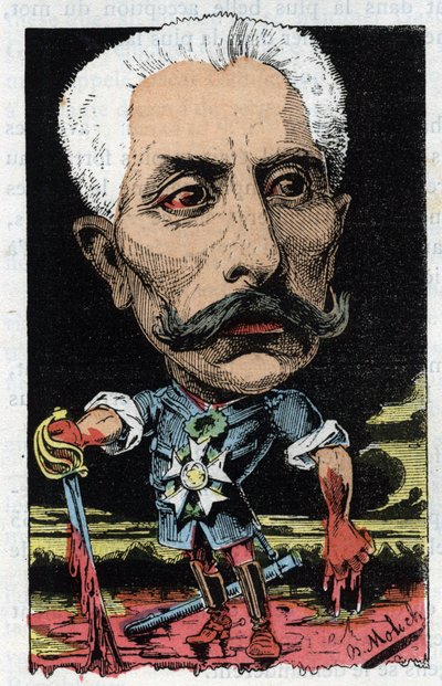 Portrait de Gaston Alexandre Auguste De Galliffet, général français - Moloch