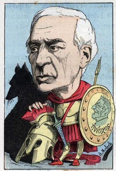 Portrait de Jules Barthélemy Saint-Hilaire (1805 - 1895), érudit et homme politique français - Moloch