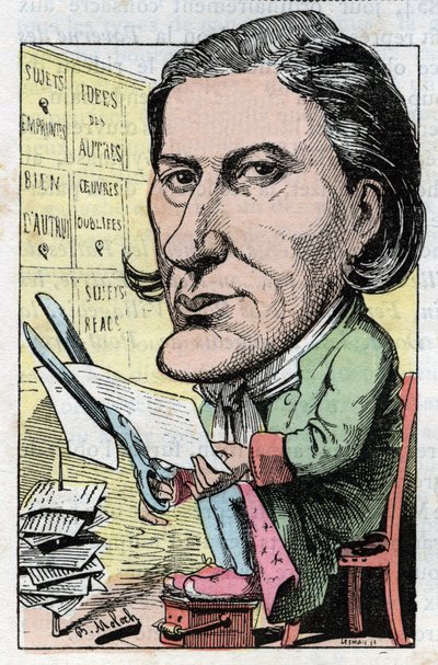 Portrait de Victorien Sardou (1831-1908), dramaturge français - Moloch