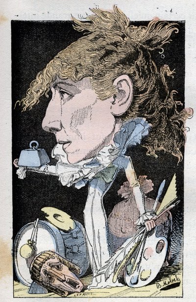 Portrait de la comédienne Henriette Rosine Bernard dite Sarah Bernhardt (1844-1923) - Moloch