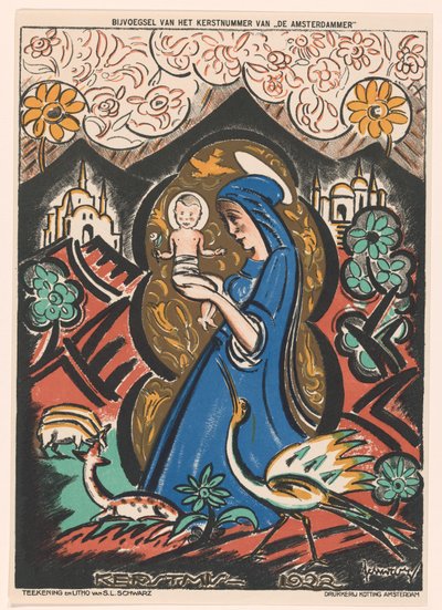 Marie avec enfant - Mommie Schwarz
