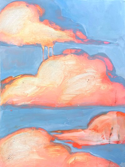 Coucher de soleil volé 2, 2022 - Monica Perez Vega