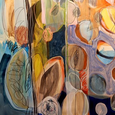 Abstrait fluide organique - Monika Riethmueller