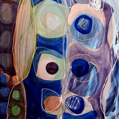 Formes abstraites sereines - Monika Riethmueller