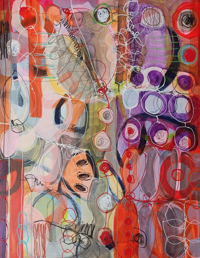 Un flux abstrait et dynamique - Monika Riethmueller