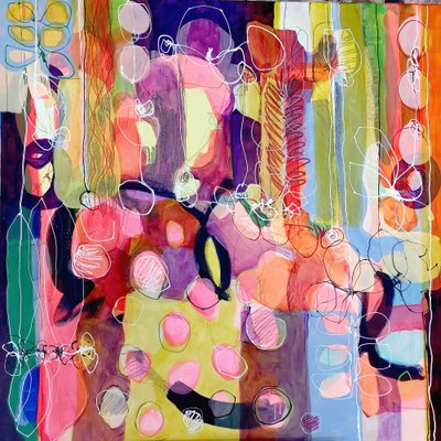 Formes abstraites éclatantes - Monika Riethmueller