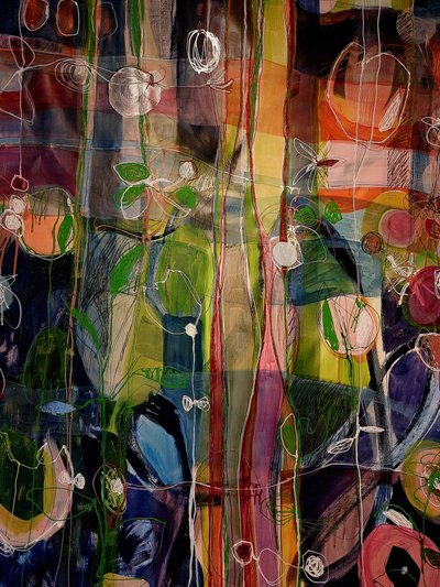 Formes botaniques éclatantes - Monika Riethmueller