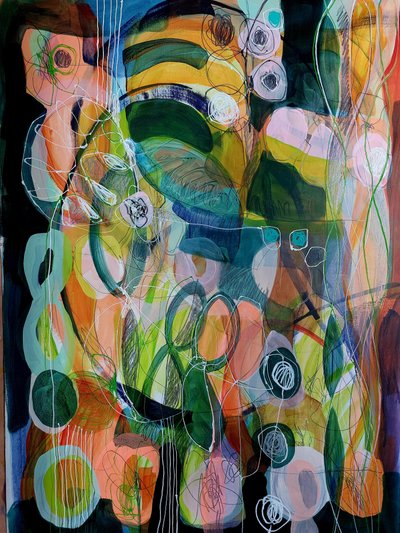Un flux organique plein de vie - Monika Riethmueller