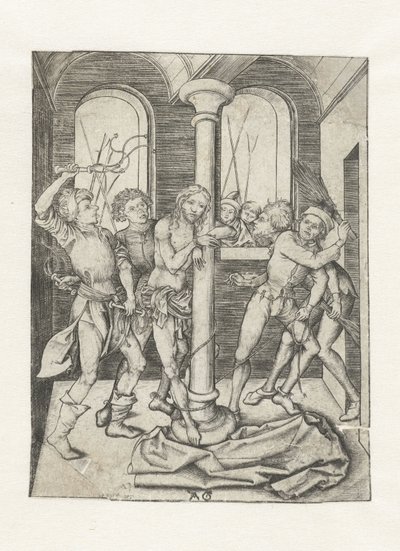Flagellation du Christ (Passieverhaal) - Monogrammist AG