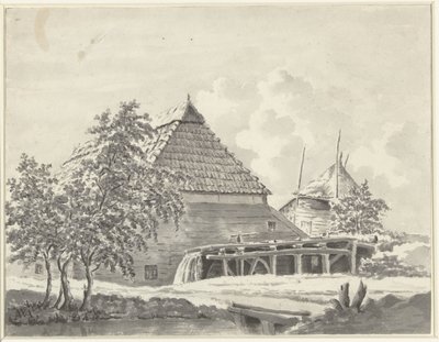 Moulin à eau - Monogrammist AWA