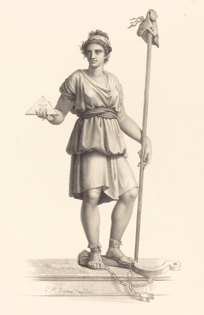 La République Française - Monogrammist G.H. after Pierre Paul Prud