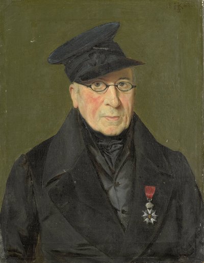 Pieter Janson (1765-1851). Peintre et graveur, major des cuirassiers en retraite - Monogrammist HK (Nederland)