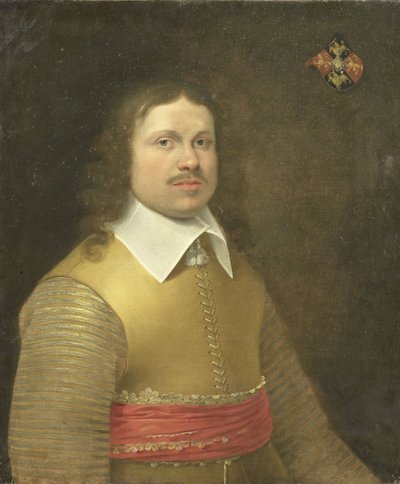 Portrait de Herman van der Hem van Nederstein (décédé en 1671) - Monogrammist IVA