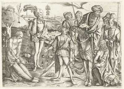 La querelle des trois fils du roi - Monogrammist MZ