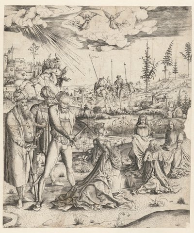 Le martyre de sainte Catherine - Monogrammist MZ
