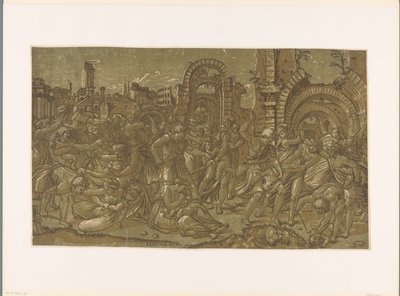 Massacre des Innocents à Bethléem - Monogrammist NDB