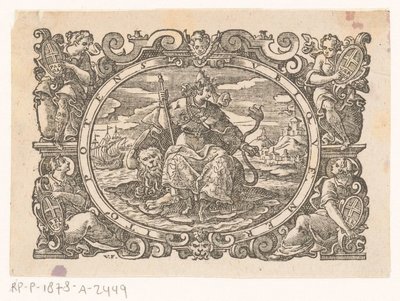 Allégorie de Venise - Monogrammist VF (graveur)