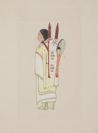 Femme kiowa - Monroe Tsatoke