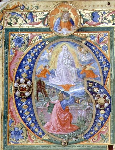 f.106v Initiale historiée 