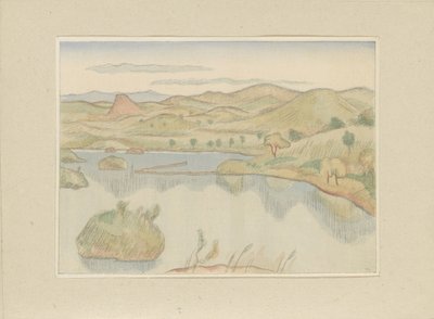 Lac au pied du mont Bandaisan (Deuxième partie, région d