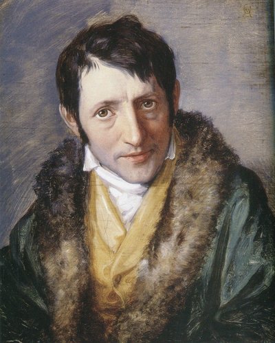 Portrait de Carl Ludwig Börne, 1833 - Moritz Daniel Oppenheim