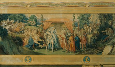 La belle Mélusine : III. La mariée - Moritz Ludwig von Schwind
