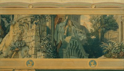 La belle Mélusine : IV. Le Serment - Moritz Ludwig von Schwind