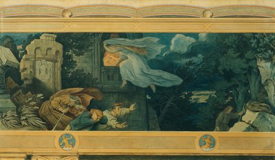 La belle Mélusine : IX. La douleur maternelle de Mélusine - Moritz Ludwig von Schwind