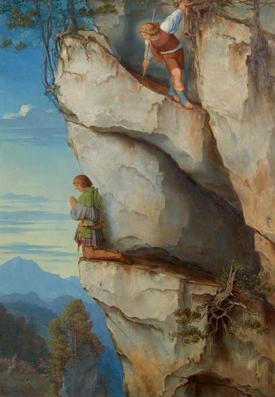 Empereur Maximilien I dans la paroi de Martin - Moritz Ludwig von Schwind
