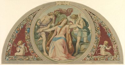 Trois garçons sauvent la désespérée Pamina du suicide - Moritz Ludwig von Schwind