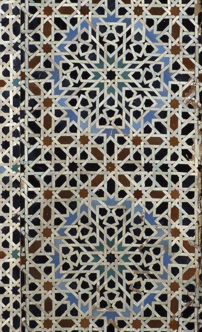 Bou Inania Madrasa, zellij, 14e siècle - Moroccan School