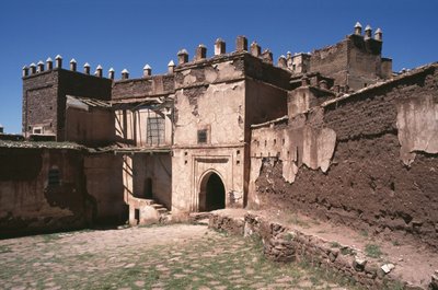 Vue extérieure de la Kasbah de Thami El Glaoui - Moroccan School