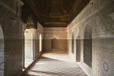 Vue intérieure de la Kasbah de Thami El Glaoui - Moroccan School