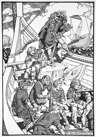 Harald à la belle chevelure, roi de Norvège, 9e ou 10e siècle - Morris Meredith Williams